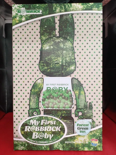 MEDICOM TOY MY First Be@rbrick B@by Forest Green Ver. Ensemble 100