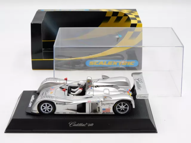 Scalextric Cadillac Lmp GM Racing # 1 slot car 1:32 Ref. C2258 Hornby MIB