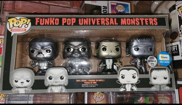 Funko POP! Universal Monsters 4-pack Metallic
