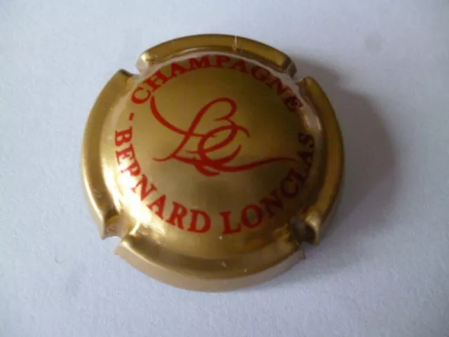 capsule de champagne, LONCLAS Bernard, or et rouge, NOUVELLE, à saisir
