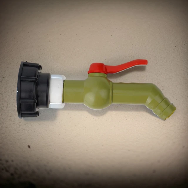 IBC DRAIN VALVE adapter drain valve 1 inch S60x6 ball valve drain cap