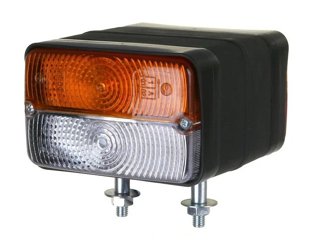 Jeu De Phares Côté Gauche Et Droit Pour Tracteur Ford - 12V Couleur Bleue - Neuf - Fabriqué En Inde