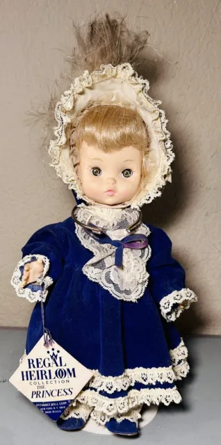1966 Effanbee Regal Heirloom Collection The Princess Collectible 11” Doll Rare!