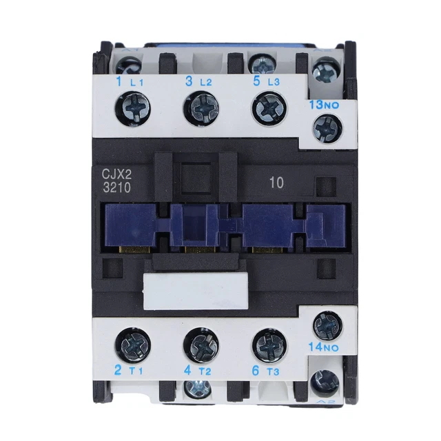 Normally Open Contactor 220V 32A M5 Screw Installation AC Contactor For Power