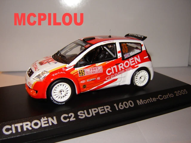 NOREV COFFRET ÉDITION limitée 1/43 Citroën C2 Super 1600 EUR 30,00