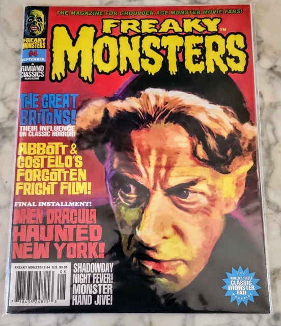 Freaky Monsters Magazine #4 September 2011 The Great Britons! Freaky Monsters Magazine #4 September 2011 The Great Britons!