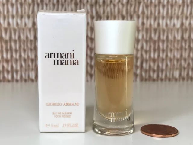 ARMANI MANIA by Giorgio Armani *MINI* Perfume Women's EDP 0.17 oz/ 5 ml NEW NIB