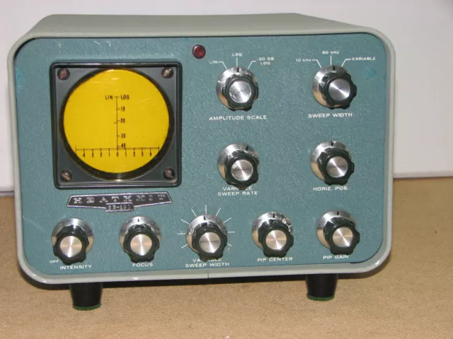 Vintage Heathkit SB-620 Scanalyzer Panadapter Scope 6.2 MHz version Refurbished Vintage Heathkit SB-620 Scanalyzer Panadapter Scope 6.2 MHz version Refurbished