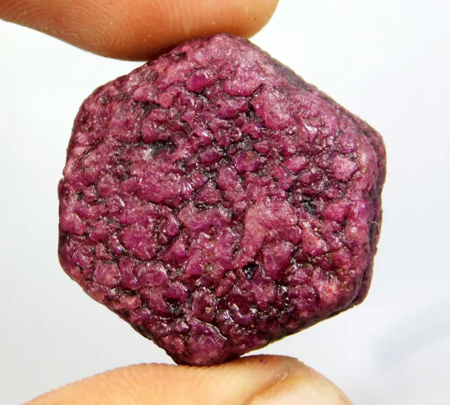 Natural Earth Mined Blood Red Ruby Rough 79.40 Ct Loose Gemstone