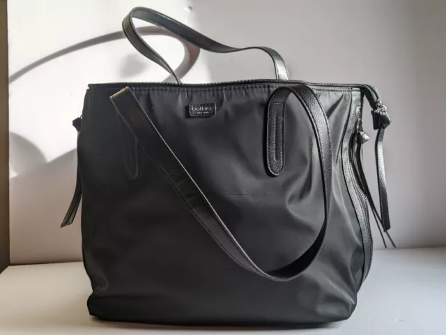Botkier New York Bond Black Tote Bag Handbag  EUC Roomy Spacious Shoulder Bag