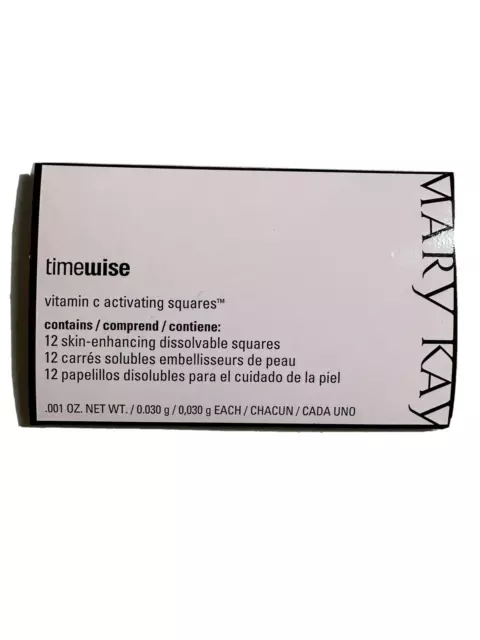 NEW Mary Kay Timewise Vitamin C Activating Squares ~ 12 Squares In Each