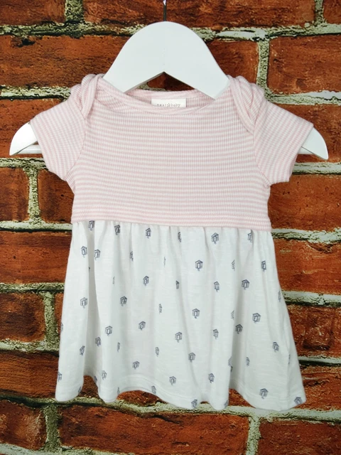 Pacchetto Bambino Bambine 0-3 Mesi Jasper Conran Next Ecc Abito Pezzo Unico Rosa 62Cm 5
