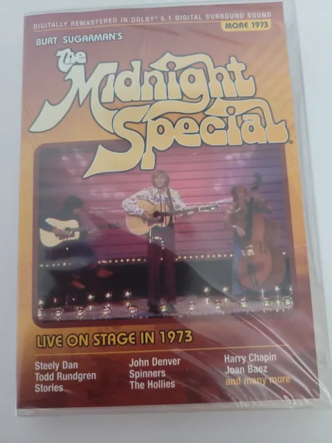 SEALED Burt Sugarman's The Midnight Special More 1973 (DVD 2006) Steely Dan