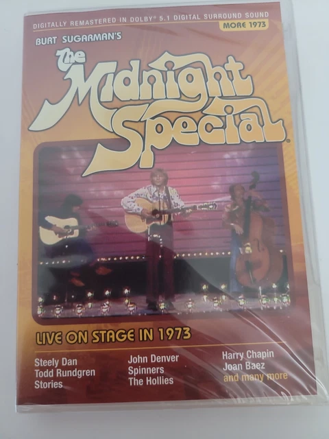 SEALED Burt Sugarman's The Midnight Special More 1973 (DVD 2006) Steely Dan SEALED Burt Sugarman's The Midnight Special More 1973 (DVD 2006) Steely Dan