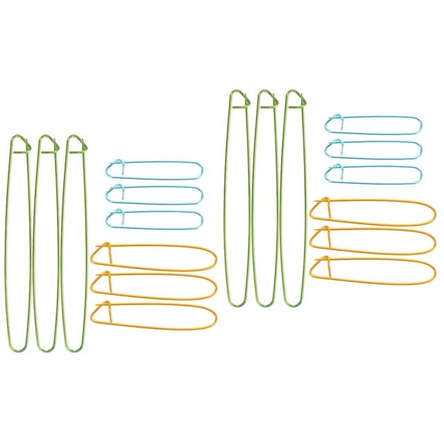 18 pcs aluminium fils accessoires de tricot fournitures de tricot