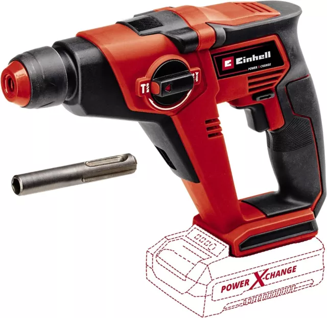 Einhell TE-HD 18/12 Li - Solo Akku-Bohrhammer Bohrmaschine Schlagbohrmaschine