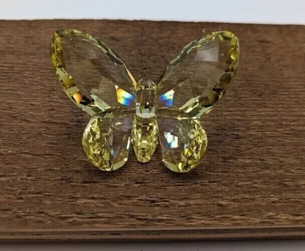 Swarovski Yellow Butterfly Jonquil Figurine 855690 -  New With Box