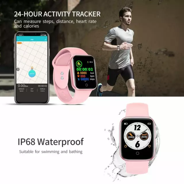 Montre intelligente montre micro carte montre intelligente tracker de fitness Bluetooth NEUVE 3