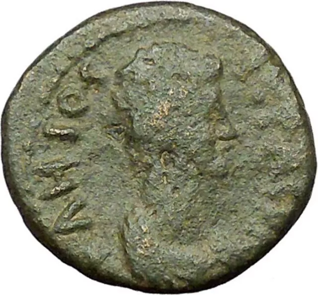 Hermocapelia in Lydia time of Hadrian 117AD Greek Coin Roman Senate Roma i34447