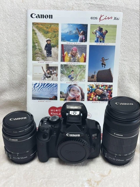 CANON EOS Kiss X6i CANON EOS KISS X6i W Double Lens Set