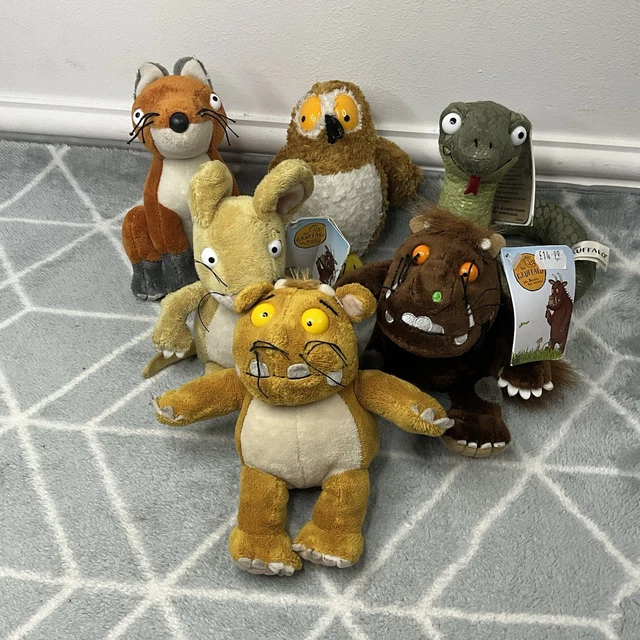 set-of-6-gruffalo-soft-toys-aurora-snake-fox-owl-mouse-plush-bundle-39