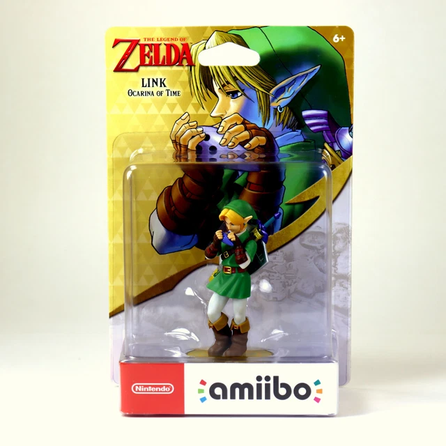 LINK AMIIBO OCARINA of Time Legend of Zelda amiibo Nintendo Wii U *IN