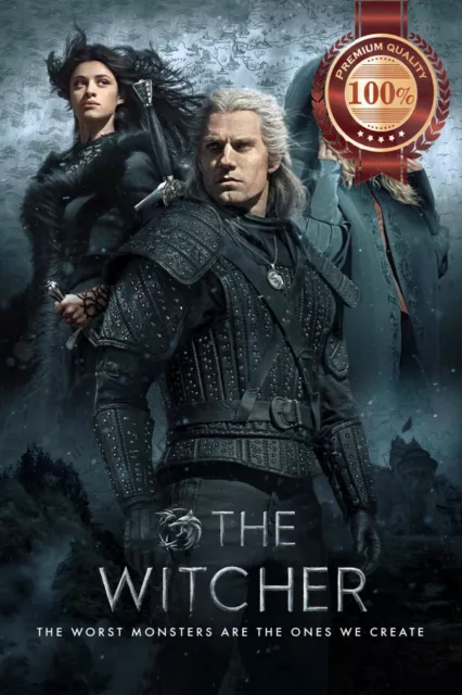 The Witcher Netflix Tv Series Live Official Original Print Premium Poster