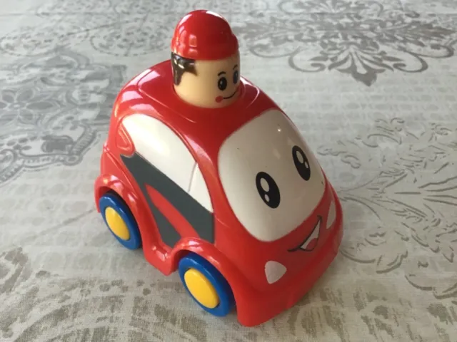 Toysmith Zoomster Push N Go Car Red
