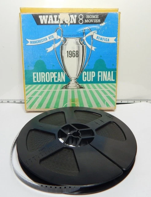 1968 European Cup Final Manchester UTD Vs Benfica Walton 8mm Home Movies