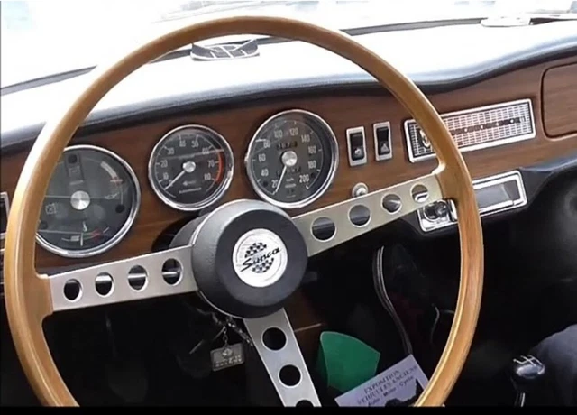 Volant Quillery Bois Simca 1200S 1000 Coupé Bertone Rally Steering Wheel Lenkrad