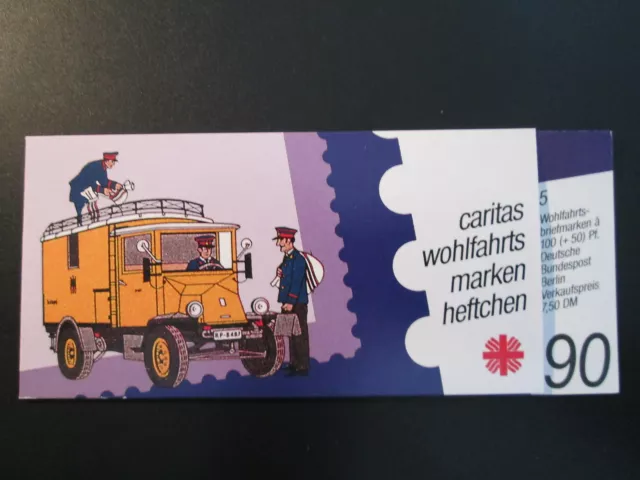 Berlin 1990 Markenheftchen / DCV-MH 11 b mit 5x MiNr. 878 Postfrisch ** MNH TOP