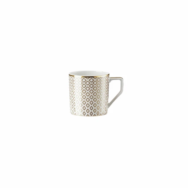 Tasse à Espresso Rosenthal Flûte Enchantée Avec Soucoupe - Porcelaine Blanche - Modèle 11260-306500-14720 - Neuf