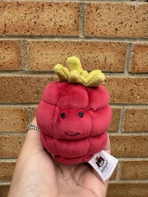 JELLYCAT FABULOUS FRUIT Raspberry (EUC) - Retired £31.88 - PicClick UK