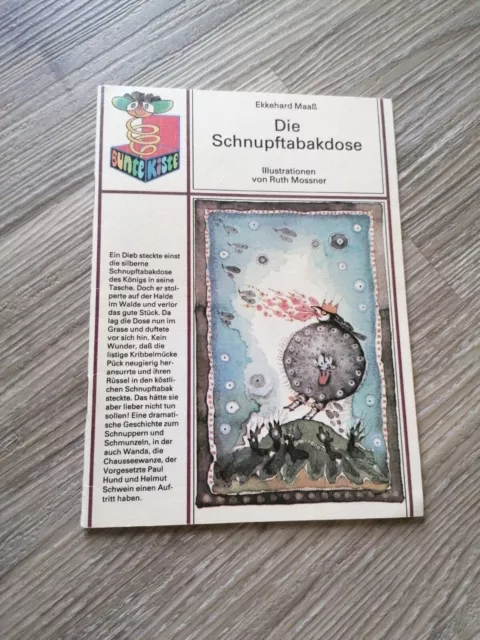 DDR Kinderbuch "Die Schnupftabakdose", 1. Auflage 1987