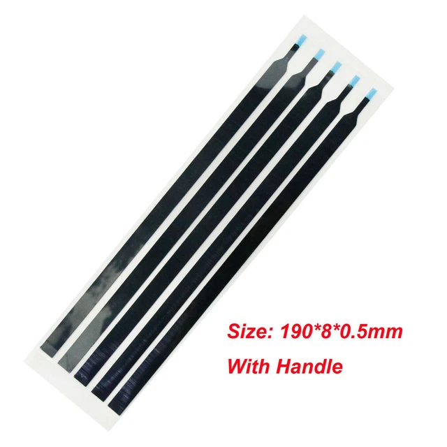 5 PCS For LCD Screen Panel With Tabs Pull Tabs Stretch Release Adhesive Strips