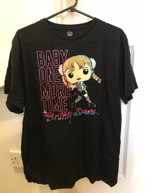 *New* Britney Spears "Baby One More Time" - Funko Pop! Tee Shirt Size Large L