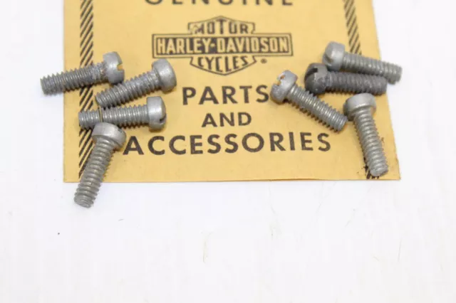 8 Harley Ironhead XL Sportster Shovelhead Clutch Brake Lever Perch Screws NOS