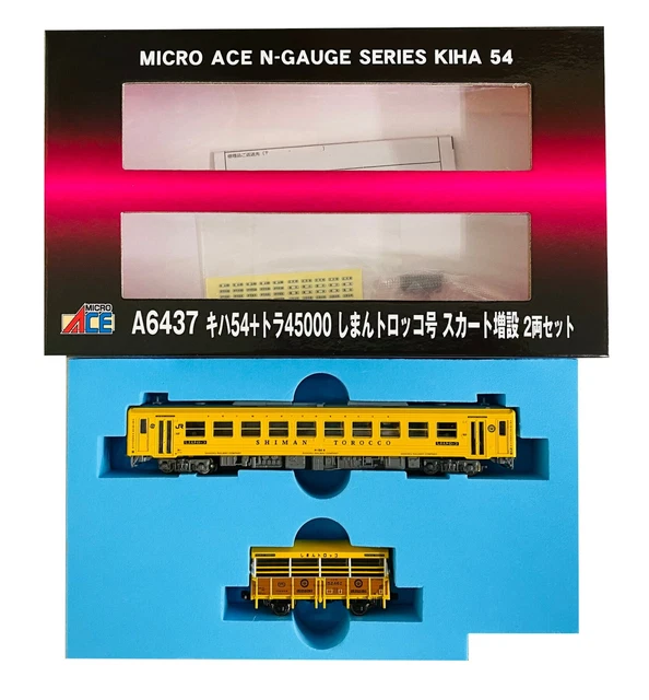 MICRO ACE N Gauge Kiha 54 with skirt + Kiha 32 round