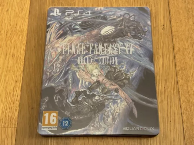 Final Fantasy 15 Deluxe Edition Steelbook Ps4