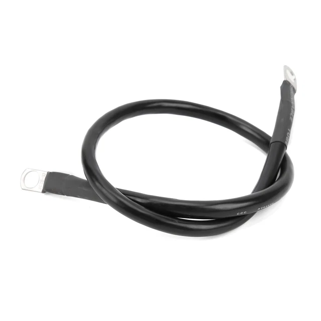 (Noir)) Câble De Terre Fil De Terre En Cuivre 25 Mm² Haute Ténacité Pour
