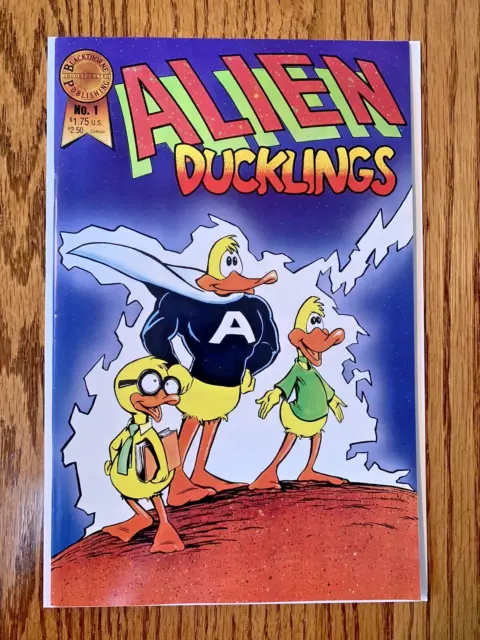 Alien Ducklings #1 VF+ Blackthorne 1986 Funny | Combined Shipping Available