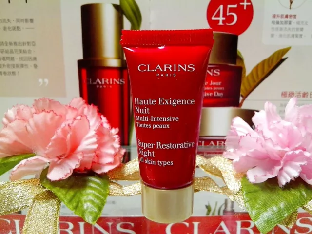 25%OFF! Clarins Super Restorative Night Cream ◆5mLx1PCS◆ " Age Spot Correcting "