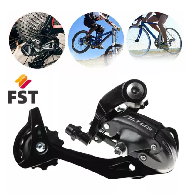 9/27 Speed MTB bike bicycle Rear Derailleur For Shimano Altus RD-M370 AU