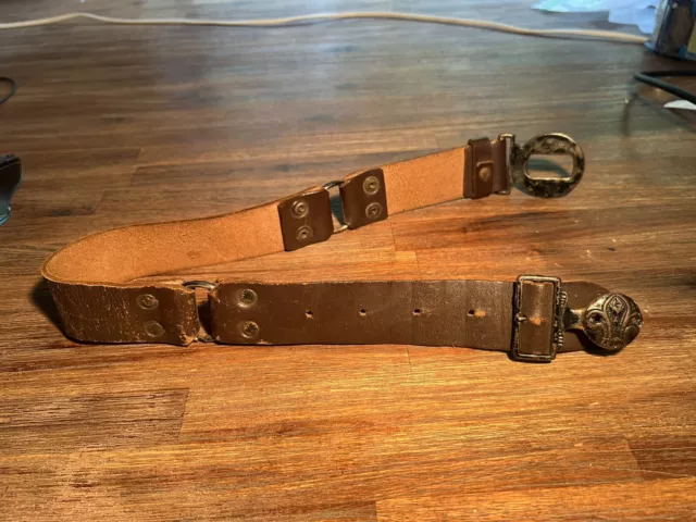 Vintage Australian Boy Scouts Belt - Be Prepared