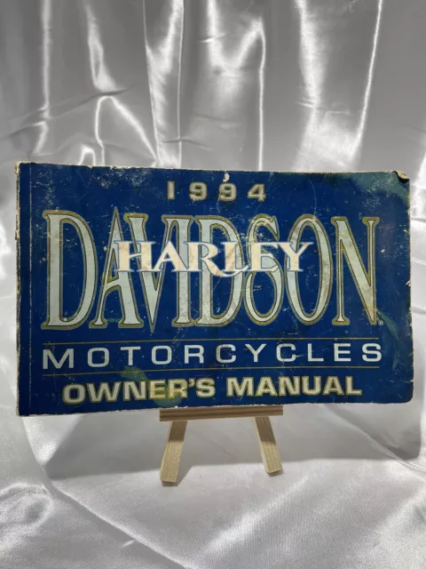 Harley Davidson Motorcycles VTG 90's 1994 Owner's Manual Part 99466-94