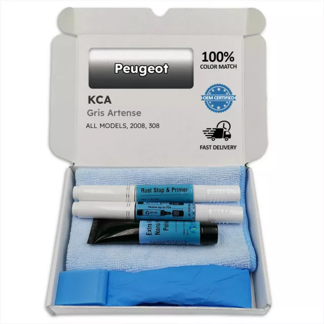 KCA GRIS ARTENSE Gray Stylo Retouche Peinture pour Peugeot  2008 308 Reparation