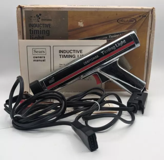 Vintage Sears Craftsman Inductive Timing Light 28-2134 | UNTESTED |