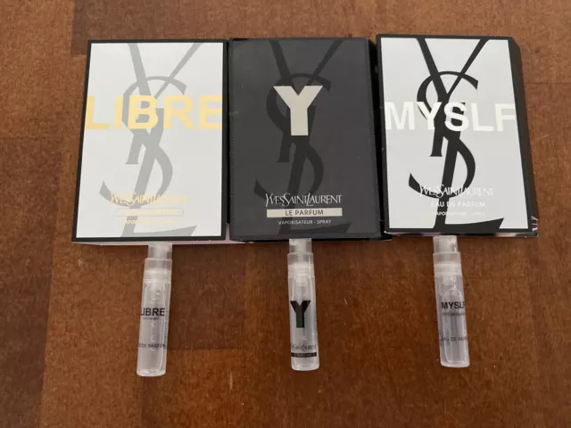 Lot De 3 Échantillons de Parfum Yves Saint Laurent - samples