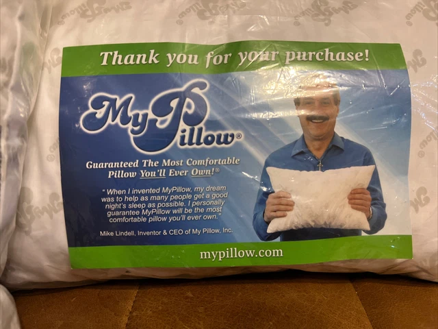 2 New In Plastic My Pillow Go Anywhere Pillows 12" X 18" New 3
