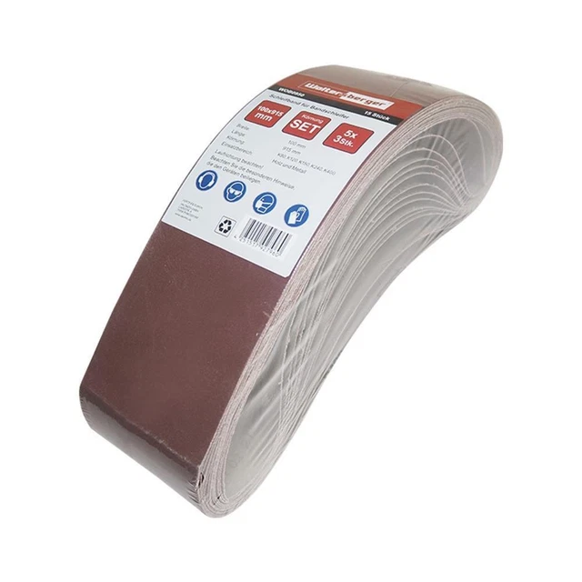 10er Set Schleifpapier - Gemischte Körnungen Für Holz & Wände | P40, P80, P120